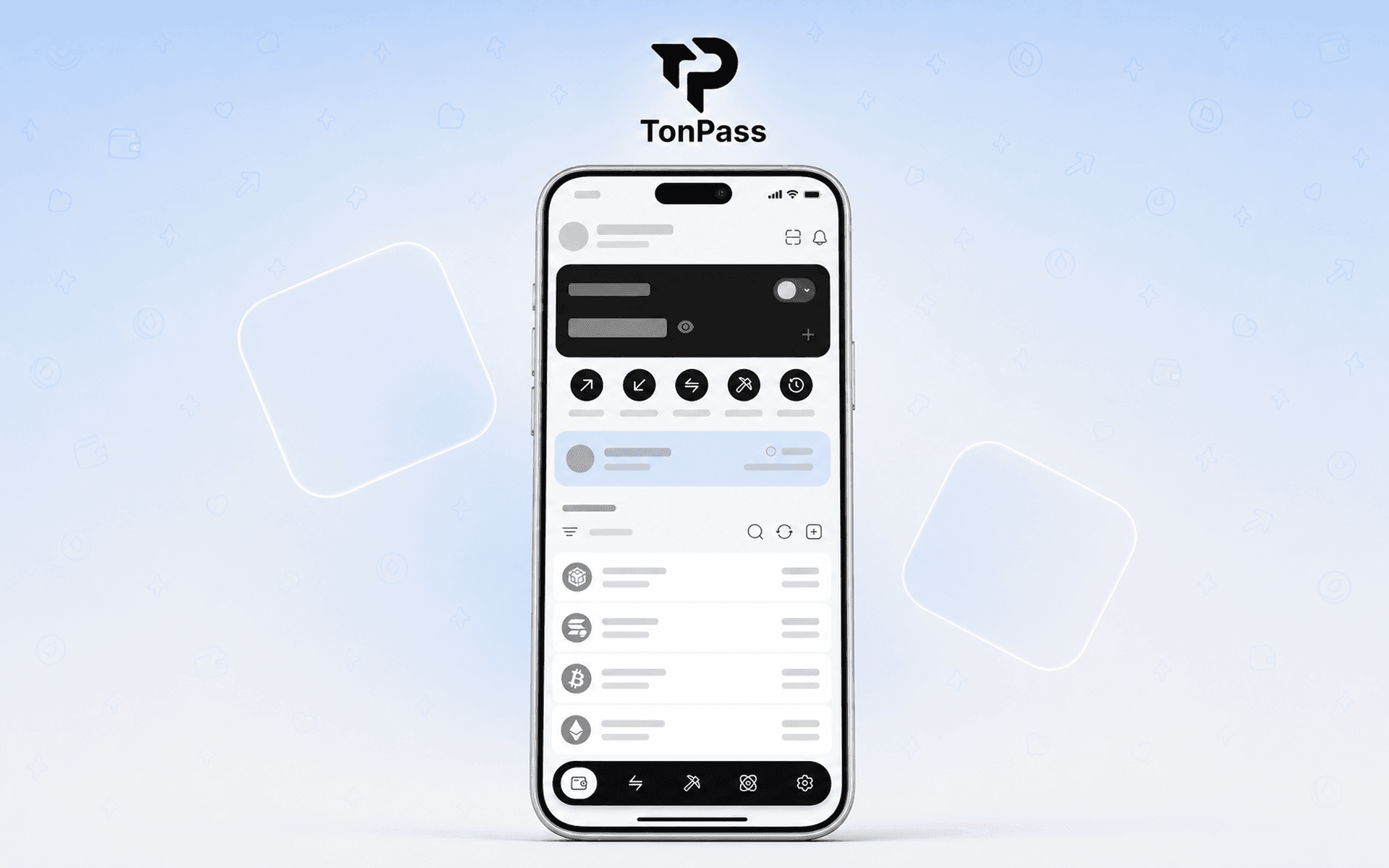 TonPass product screens